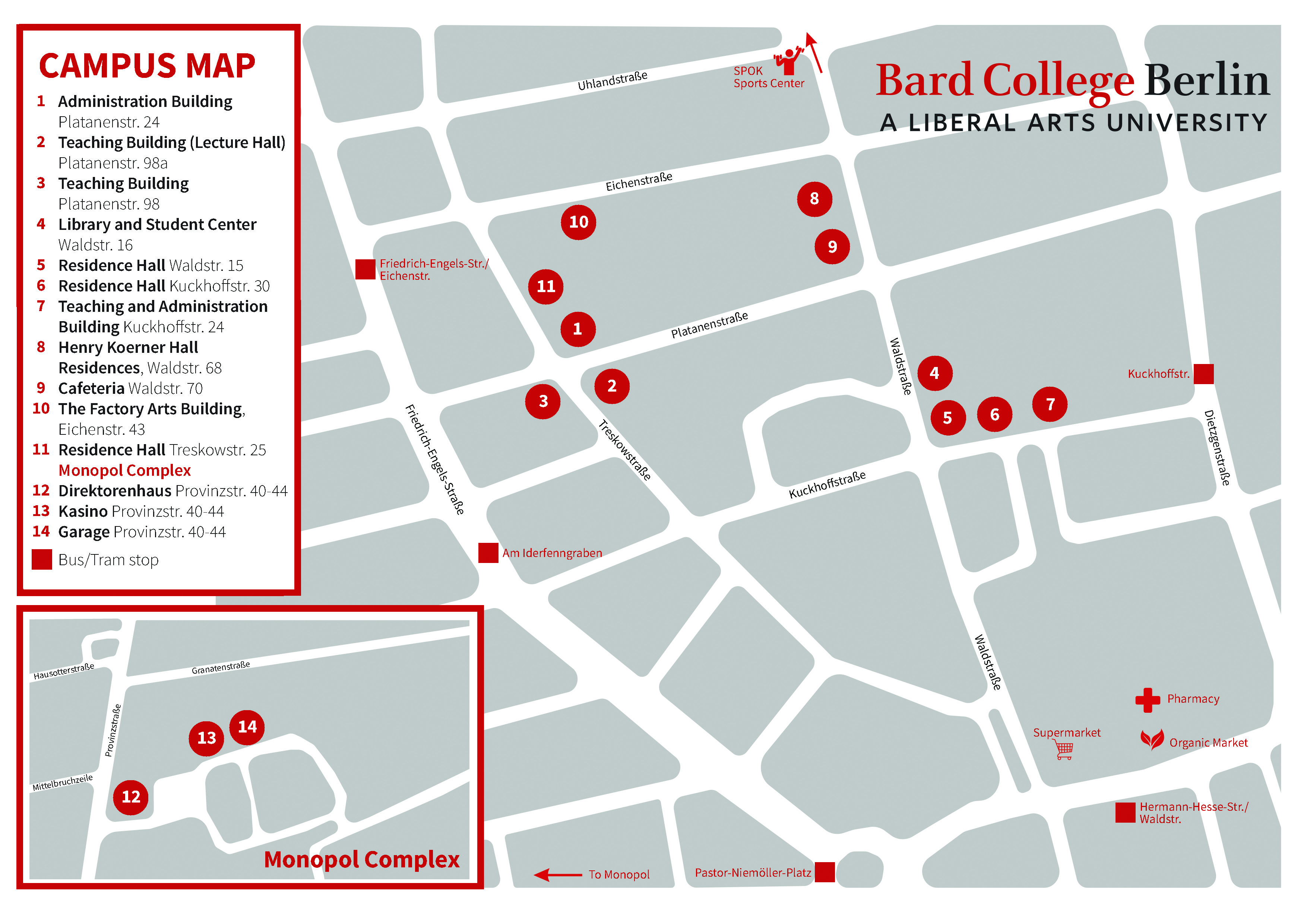 Bard College Berlin’s campus